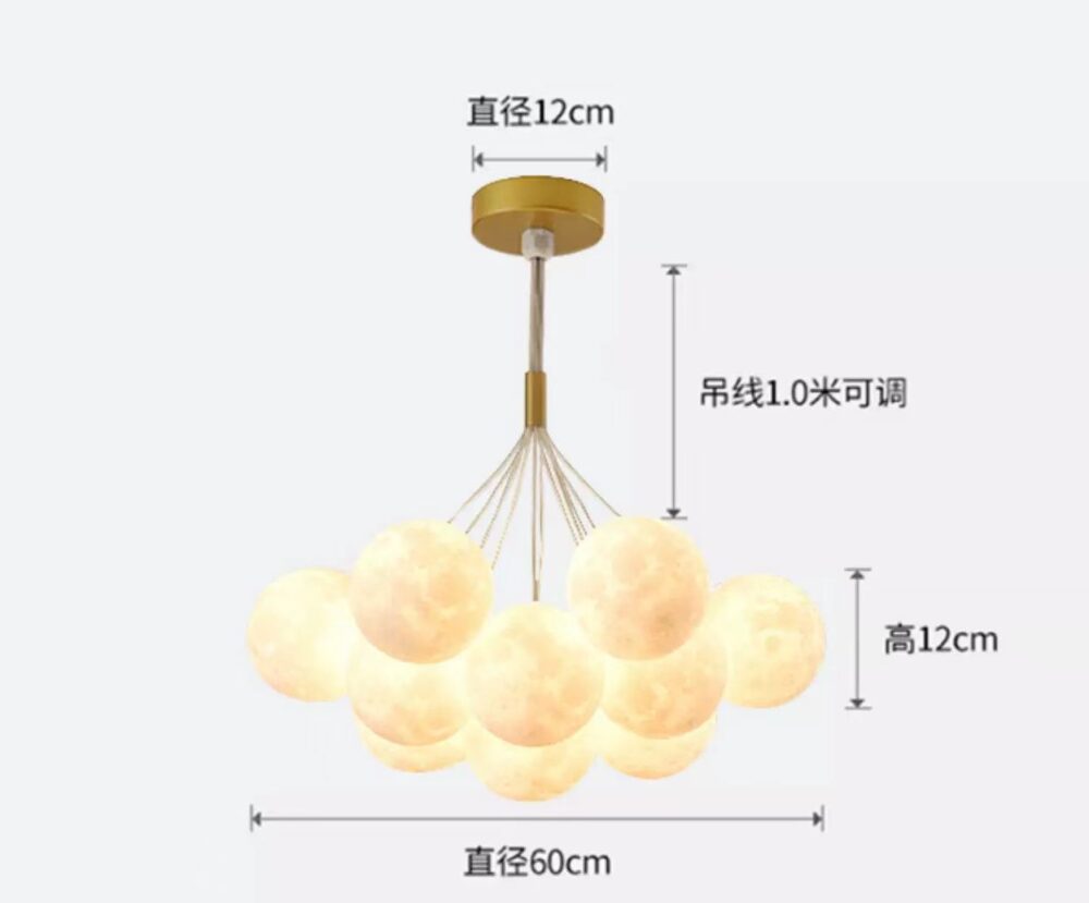 月球吊灯 — изображение 5